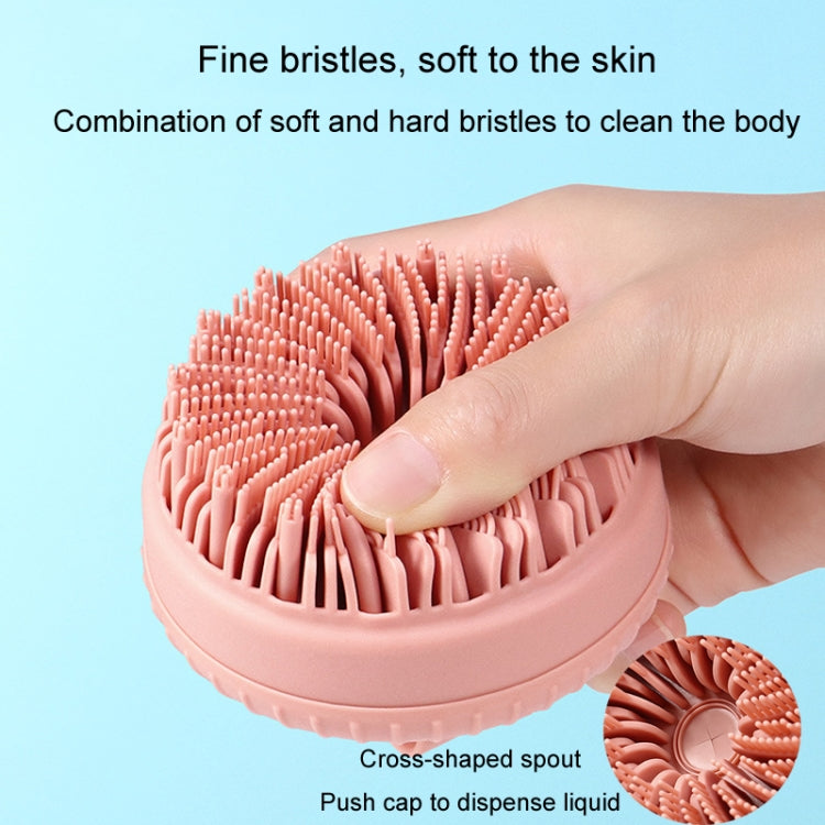Multi-Functional Shower Scrubbing Ball Bathing Cleaning Brush Silicone Shower Brush