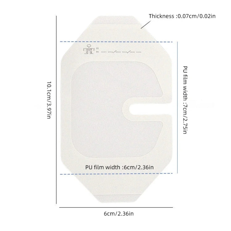 10pcs /Pack Transparent Dressing Waterproof Adhesive Clear Bandages