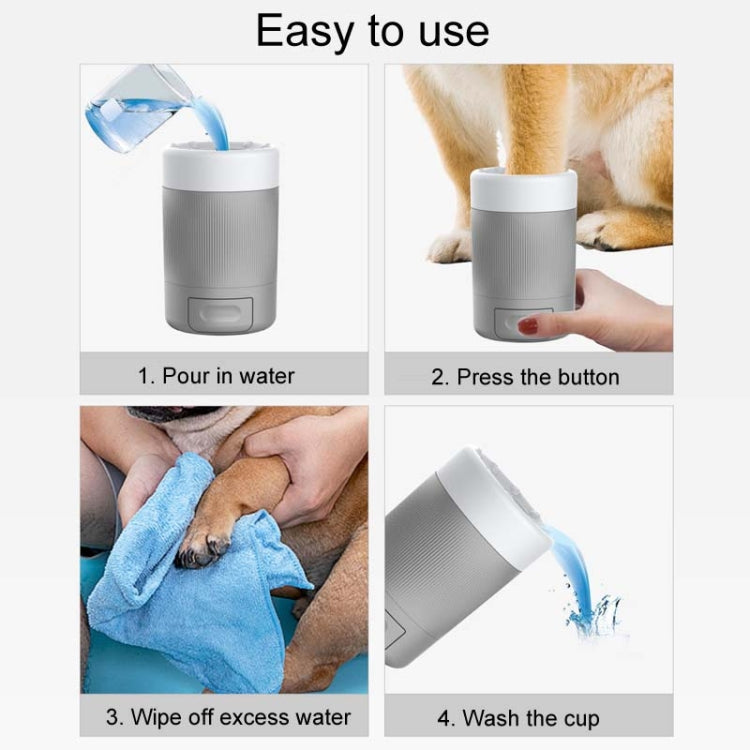 Pets Outdoor Portable Foot Wash Cup Dog Foot Cleaning And Grooming Tool