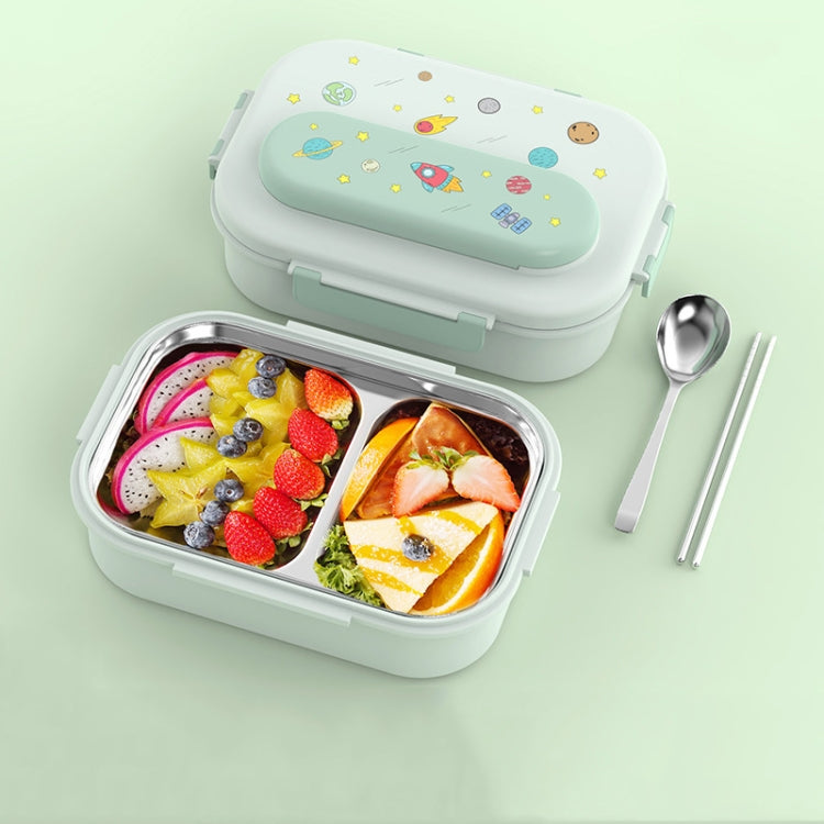 316 Stainless Steel Insulated Lunch Box Children Portable Compartment Lunch Case