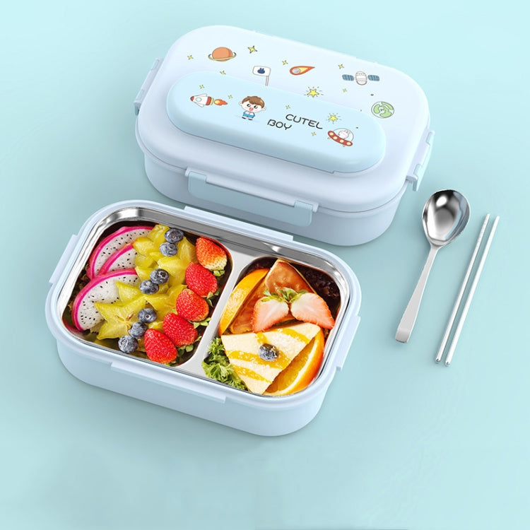 316 Stainless Steel Insulated Lunch Box Children Portable Compartment Lunch Case