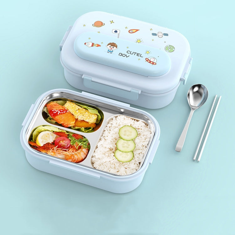 316 Stainless Steel Insulated Lunch Box Children Portable Compartment Lunch Case