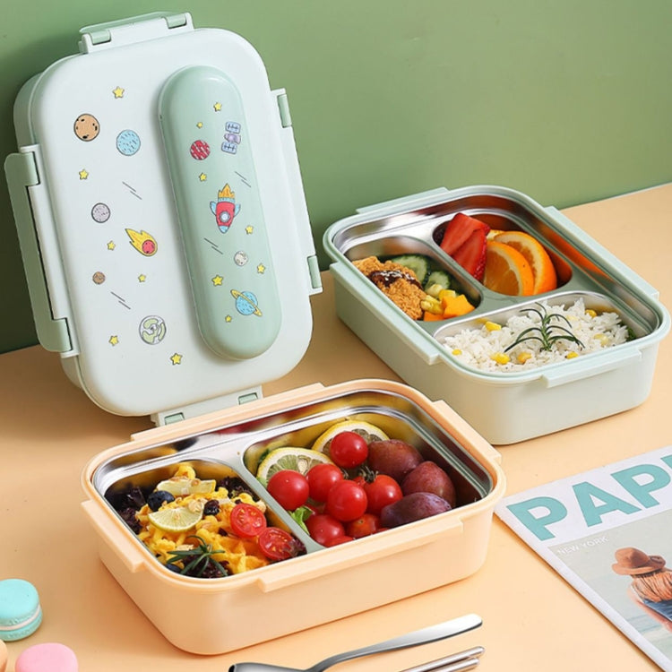 316 Stainless Steel Insulated Lunch Box Children Portable Compartment Lunch Case