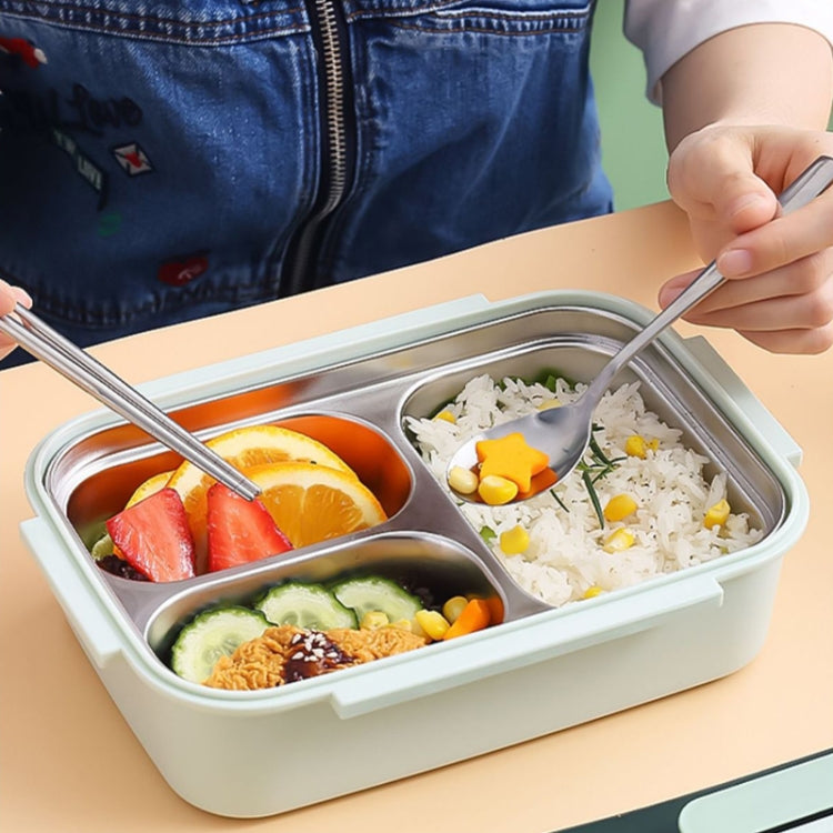 316 Stainless Steel Insulated Lunch Box Children Portable Compartment Lunch Case