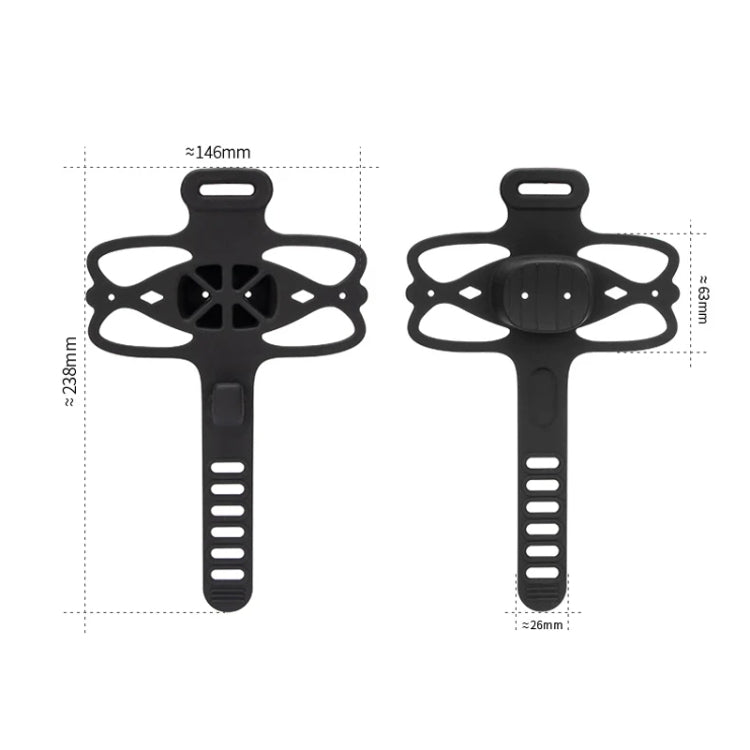 GUB P9 Bicycle Dragonfly Shape Silicone Phone Holder