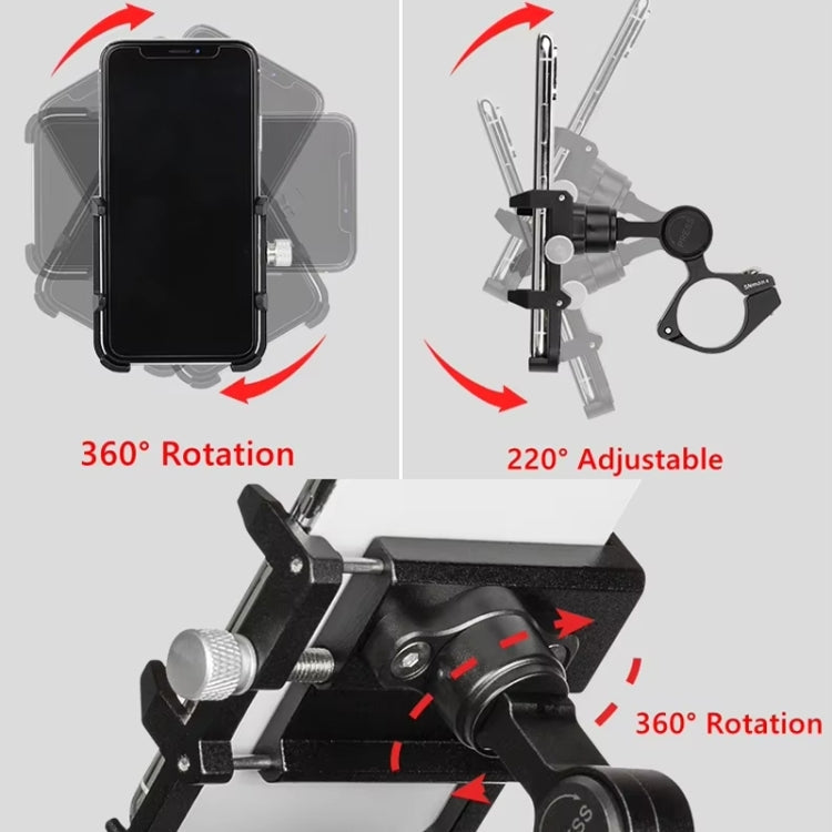 GUB PLUS21 Bicycle Mobile Phone Holder Motorcycle 360 Degree Rotating Mount