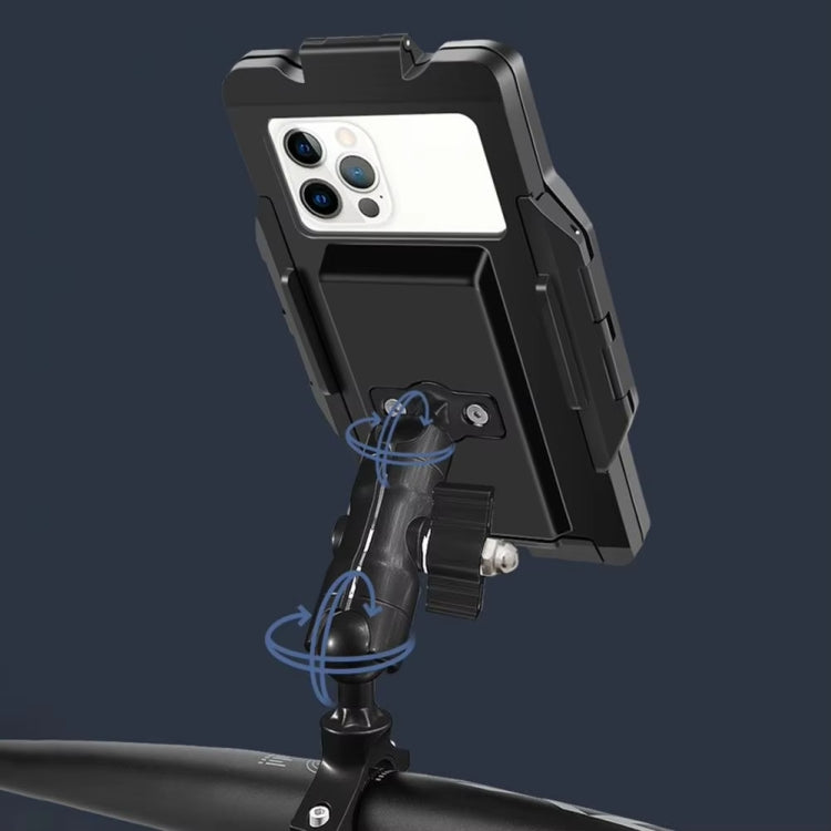 GUB PLUS17 Bicycle Mobile Phone Waterproof Bag Holder Motorcycle Handlebar Rainproof Stand