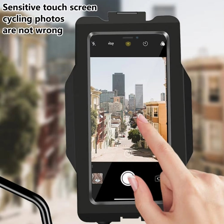 GUB PLUS17 Bicycle Mobile Phone Waterproof Bag Holder Motorcycle Handlebar Rainproof Stand