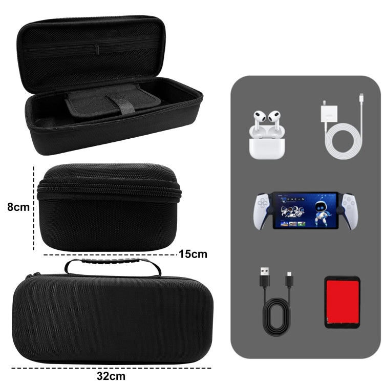 For PS Portal Game Consoles EVA Shockproof Waterproof Storage Bag