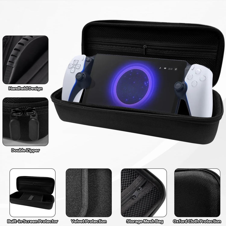 For PS Portal Game Consoles EVA Shockproof Waterproof Storage Bag