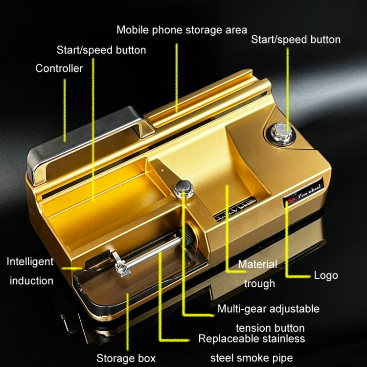 8.0 / 6.5 / 5.5mm Automatic 3-In-1 Smart Cigarette Roller