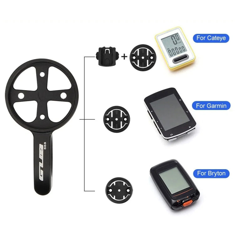 GUB 668 TT Handlebar Code Meter Extension Bracket For Gamin / Wahoo / Barrett / CATEYE Series