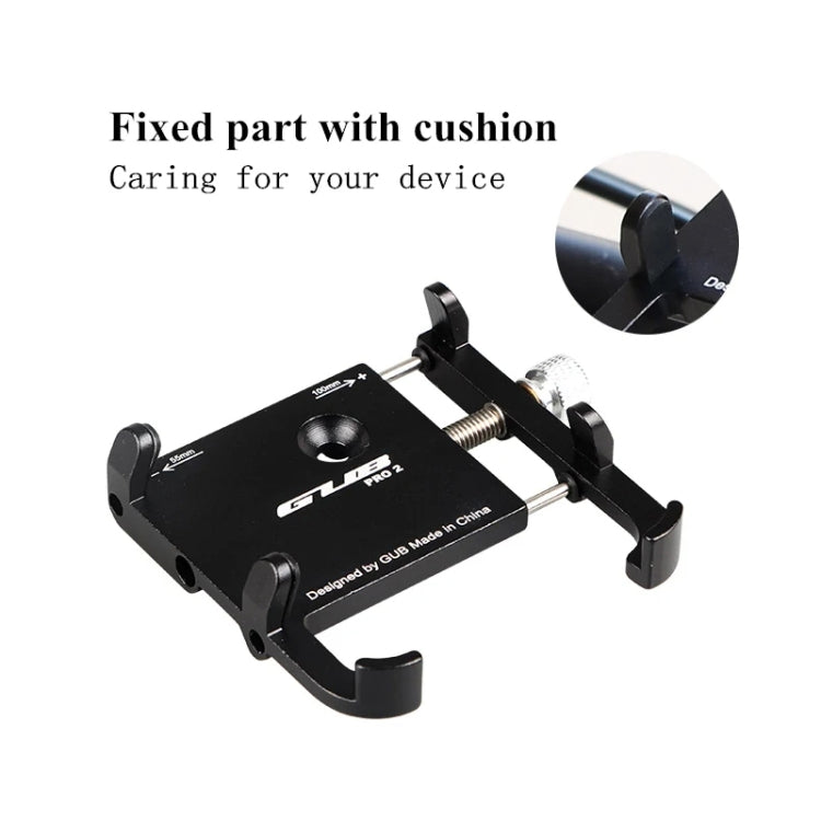 GUB PRO2 Aluminium Bicycle Phone Holder