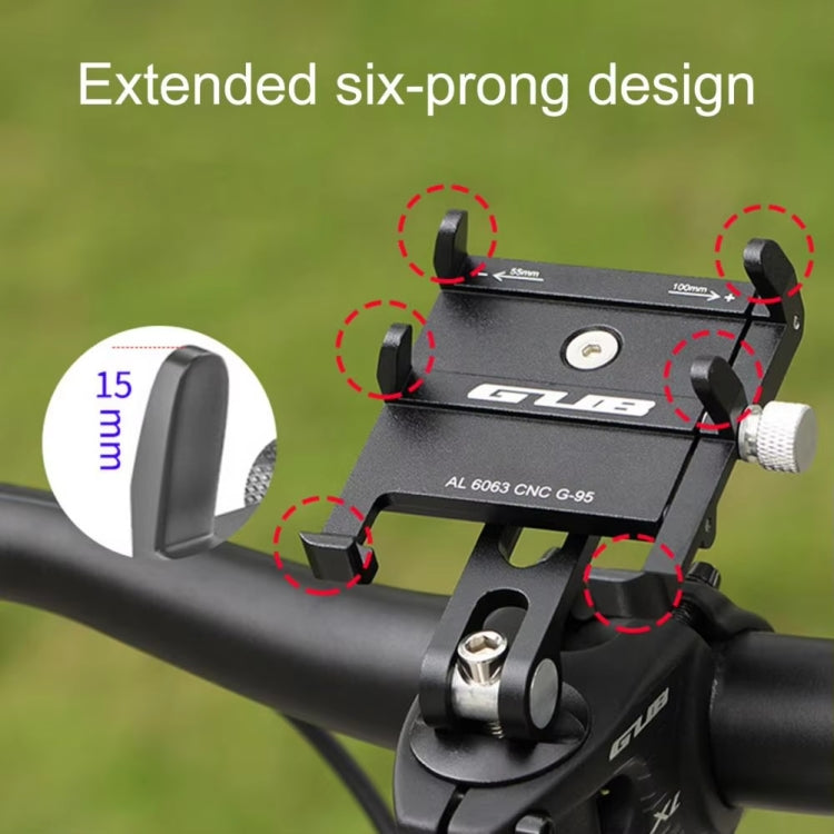 GUB G-95 Bicycle Mobile Phone Holder Bicycle Navigation Handlebar Bowl Cover Mount