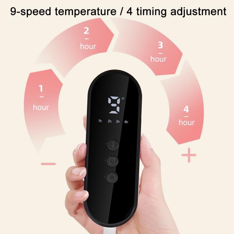 Electric Heating Pad With 9 Heat Settings , 4 Timer Levels