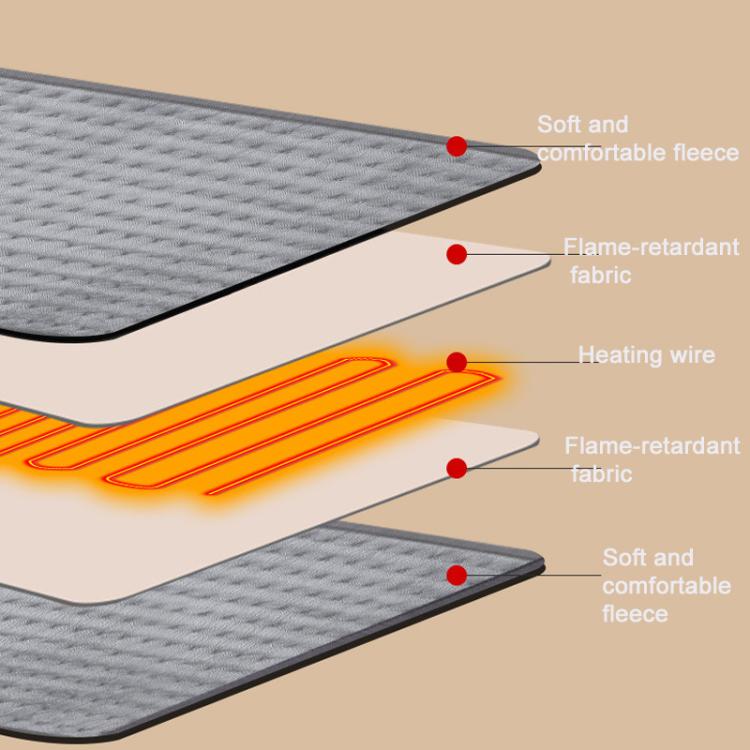 Electric Heating Pad With 9 Heat Settings , 4 Timer Levels