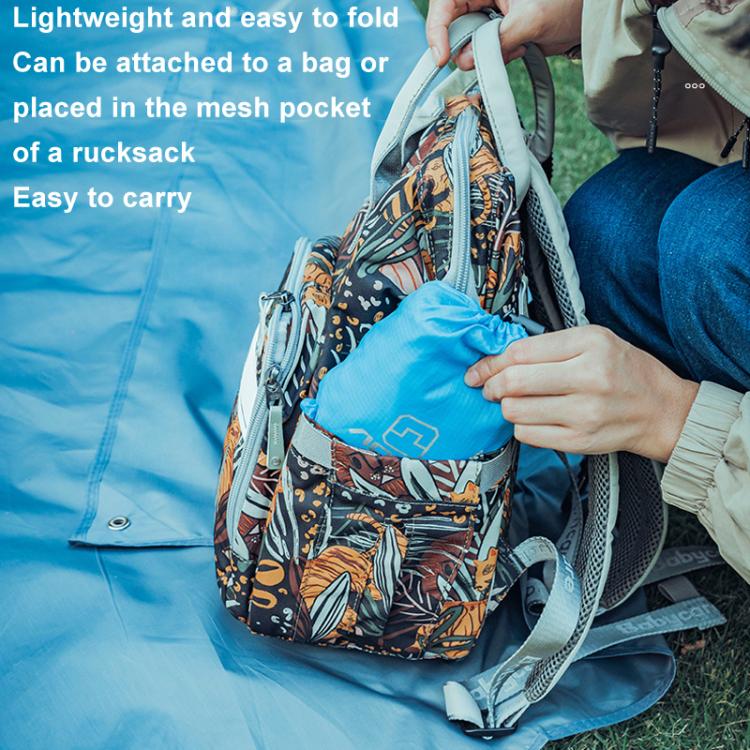 AOTU AT6238 153x143cm Ultra-thin Pocket Moisture Resistant Beach Mat Foldable Portable Picnic Mat