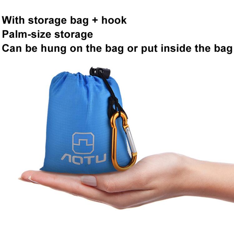 AOTU AT6238 153x143cm Ultra-thin Pocket Moisture Resistant Beach Mat Foldable Portable Picnic Mat