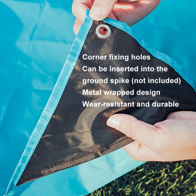 AOTU AT6238 153x143cm Ultra-thin Pocket Moisture Resistant Beach Mat Foldable Portable Picnic Mat