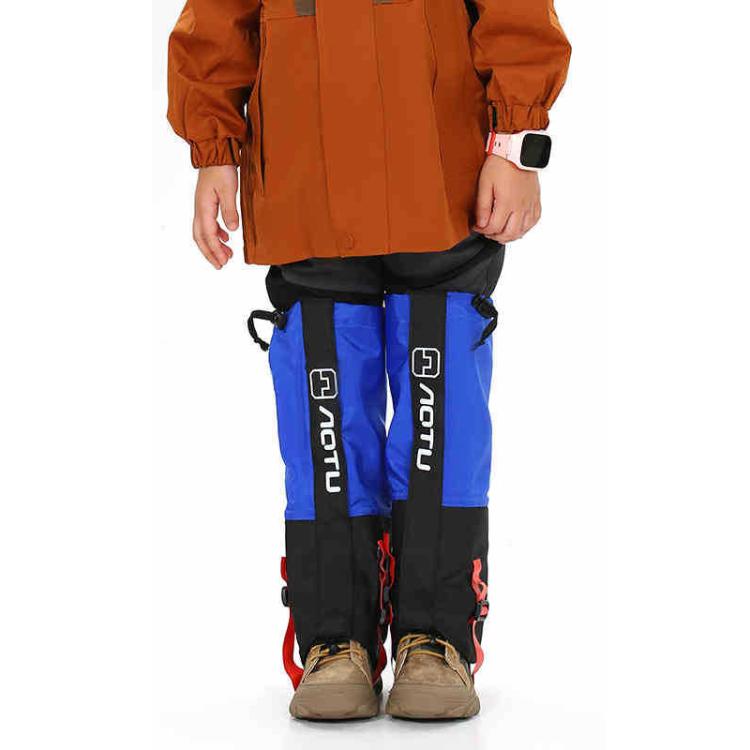 AOTU  AT8913 1pair Children Riding Skiing Waterproof Calf Protectors Outdoor Sandproof Shoes Covers