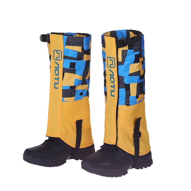 AOTU  AT8913 1pair Children Riding Skiing Waterproof Calf Protectors Outdoor Sandproof Shoes Covers