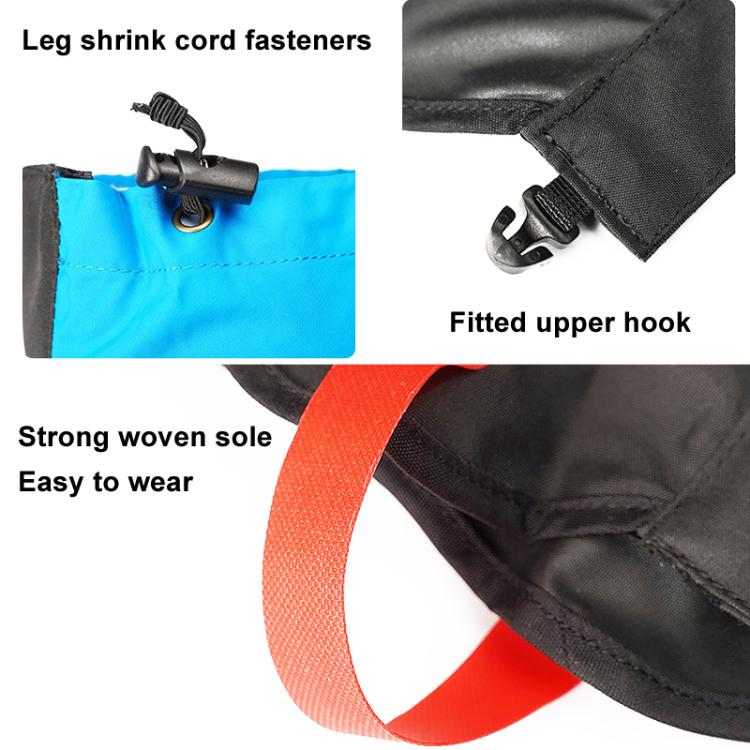 AOTU  AT8913 1pair Children Riding Skiing Waterproof Calf Protectors Outdoor Sandproof Shoes Covers