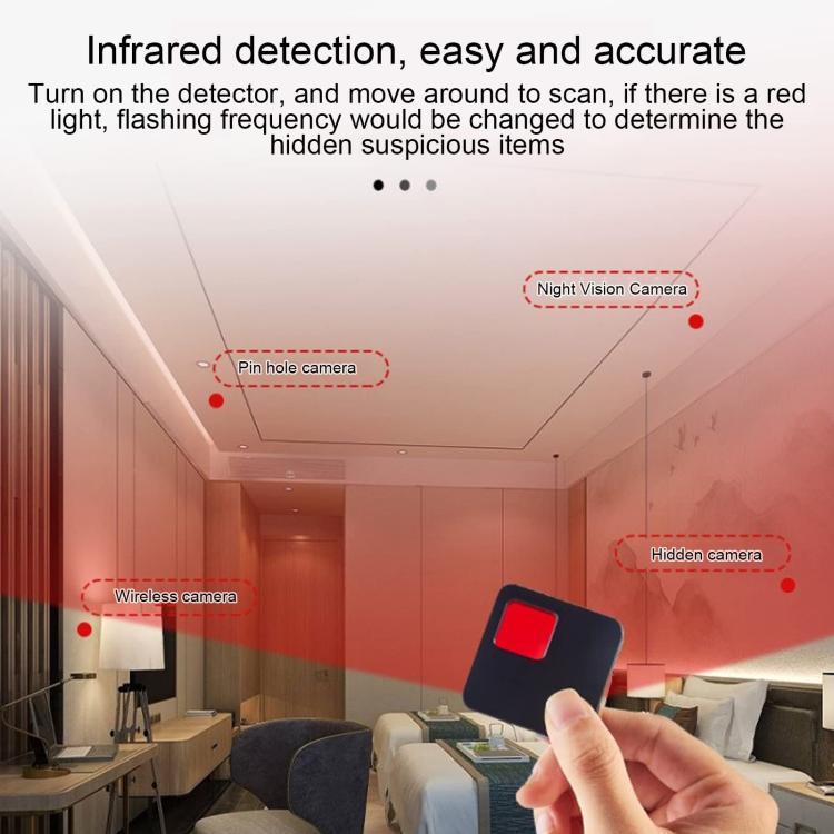 Q88 Mini Infrared Camera Detector Hotel Anti-Peeping Scanner