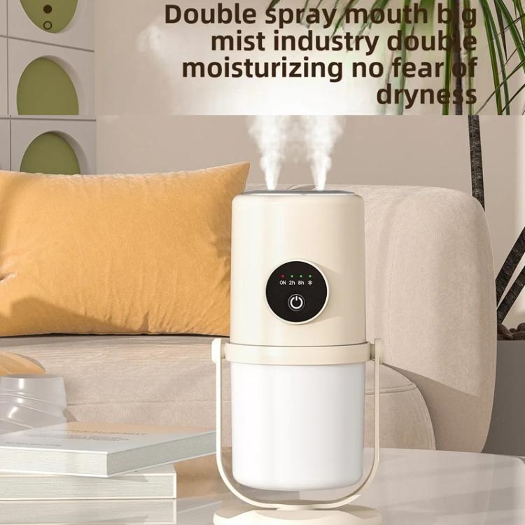 Desktop Dual Port Humidifier Portable Mini Air Purifier With Nightlight