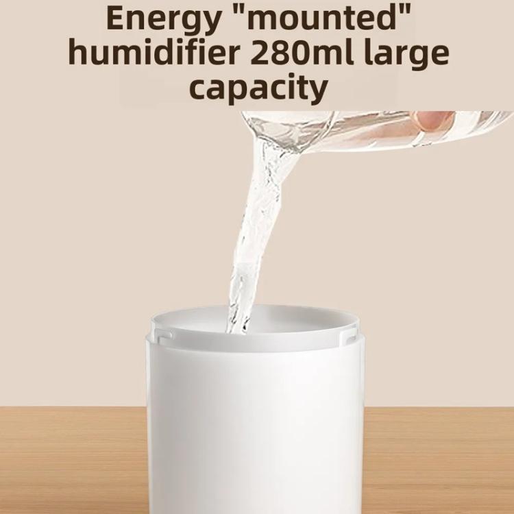 Desktop Dual Port Humidifier Portable Mini Air Purifier With Nightlight