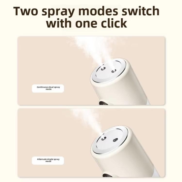 Desktop Dual Port Humidifier Portable Mini Air Purifier With Nightlight