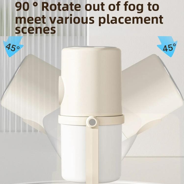 Desktop Dual Port Humidifier Portable Mini Air Purifier With Nightlight