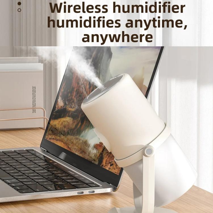 Desktop Dual Port Humidifier Portable Mini Air Purifier With Nightlight