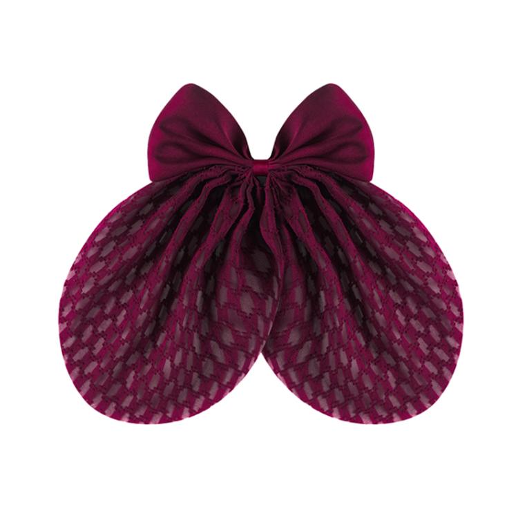 Bow Hair Clip Fresh Cute Ribbon Duckbill Clip Girl Hair Accessories