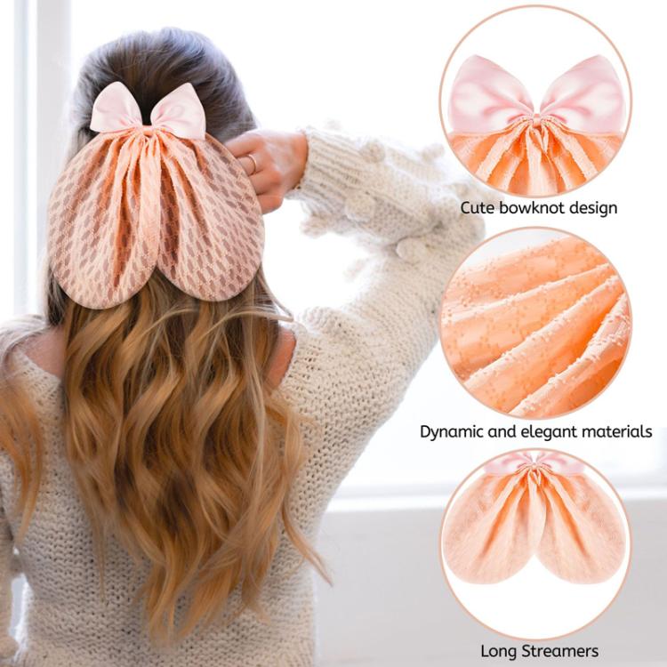 Bow Hair Clip Fresh Cute Ribbon Duckbill Clip Girl Hair Accessories