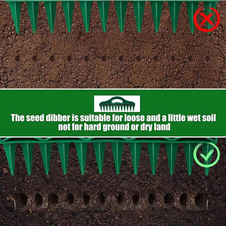 Seed Punch Soil Quick Punch Gardening Seed Spacing Tool Vegetable Plant Sowing Tool