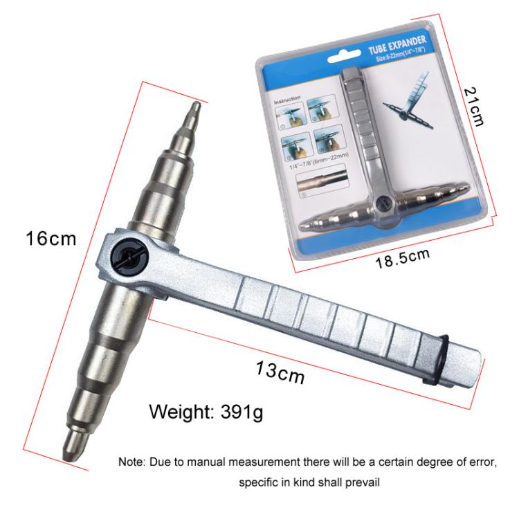 CT-23 Copper Pipe Tube Expander Air Conditioner Repair Tool Manual Tube Expander