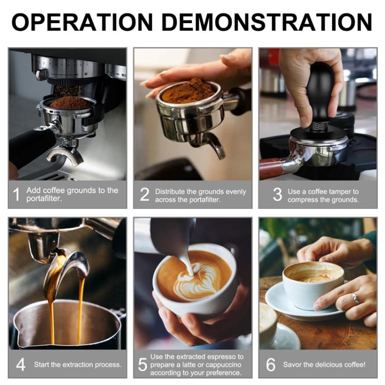 Coffee Constant Pressure Powder Press Adjustable Impact Hammer