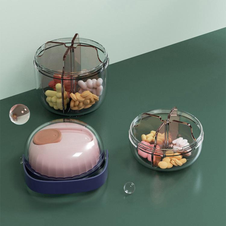 Portable Pill Box Sealed Waterproof Pill Dispenser Drugs Medicine Organizer Dispenser Box