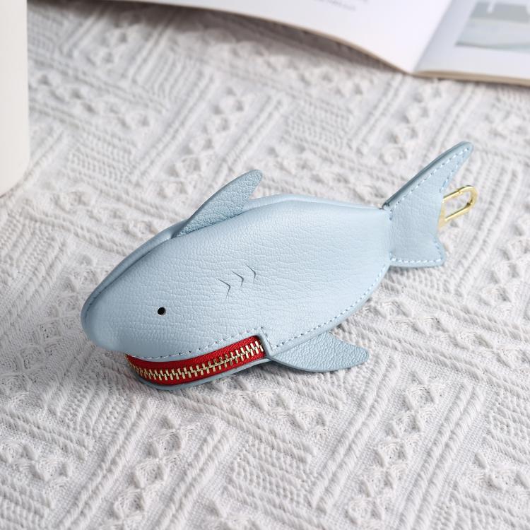 Hallmo Universal Shark-Shaped Key Protective Cover Multifunctional Car Key Storage Bag