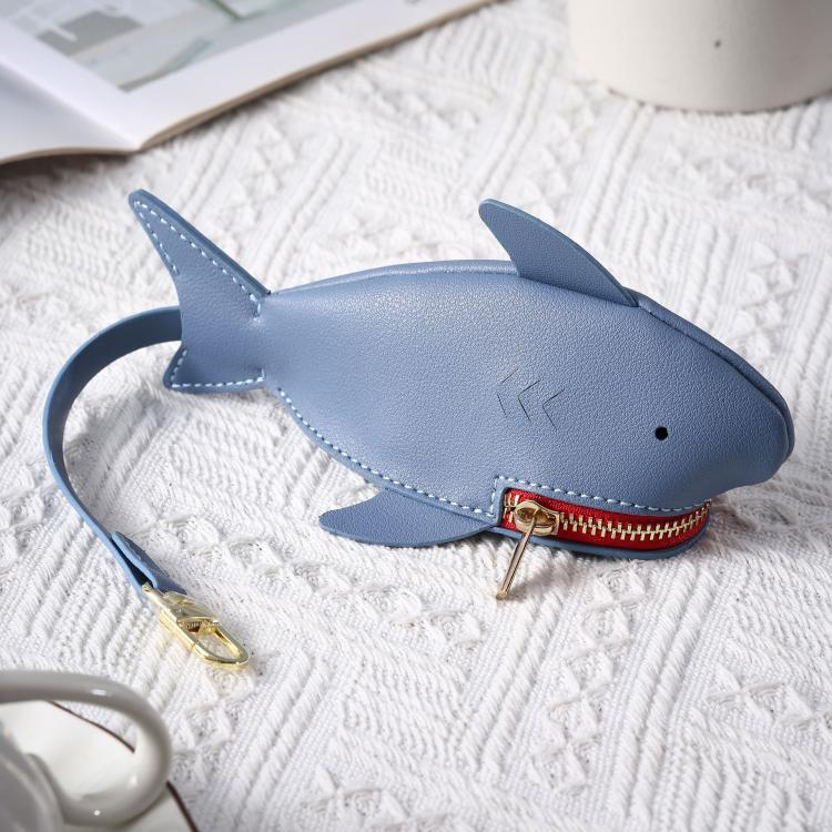 Hallmo Universal Shark-Shaped Key Protective Cover Multifunctional Car Key Storage Bag