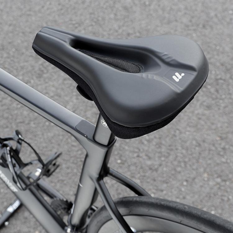 WEST BIKING Bicycle Riding Thickened Sponge PU Leather Soft Seat Cushion Cover