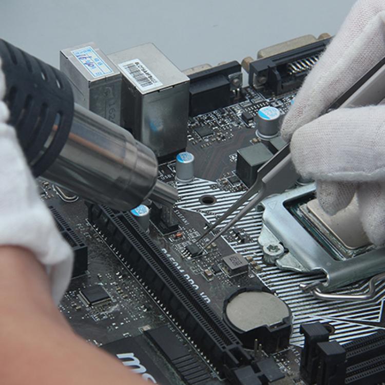 SUGON 202 2 In 1 Soldering Iron Dual Display Cell Phone Repair Hot Air Thermostat Soldering Station Combination Set