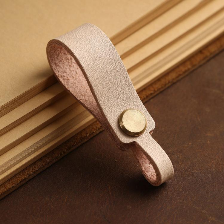 Hallmo Universal Cowhide Handmade Lanyard Keychain Car Remote Control Pendant