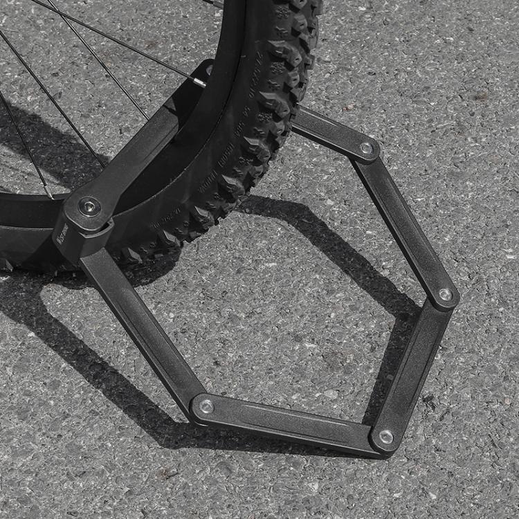 WEST BIKING Bicycle Folding Lock Anti-theft Equipment For Cycling