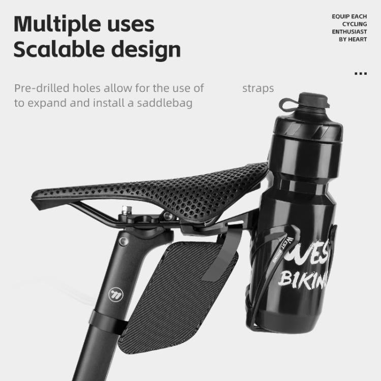 WEST BIKING Bicycle Saddle Adapter Extension Bottle Holder