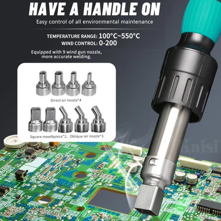 SUGON 8650Pro Curve Hot Air Soldering Station 1300W High Wind Power Maintenance Motherboard CPU Desoldering Station