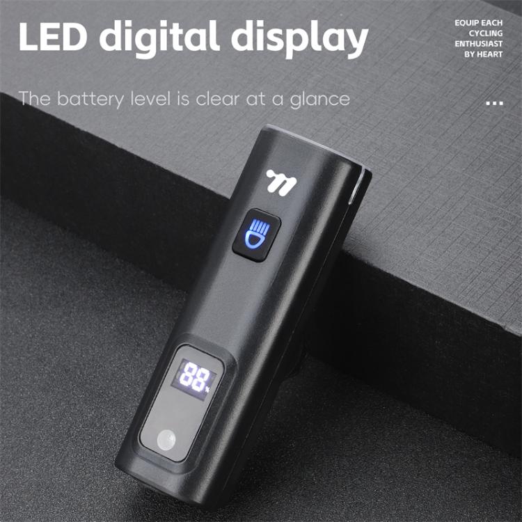 WEST BIKING Bicycle Waterproof TYPE-C Rechargeable High-Brightness Headlight