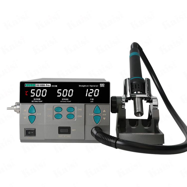 SUGON 8610DX-Pro 1000W Digital Display Hot Air Welding Station Cell Phone Repair Welding