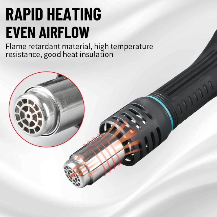 SUGON 212 2 In 1 Soldering Iron Dual Display Cell Phone Repair Hot Air Constant Temperature Soldering Station Combination Set