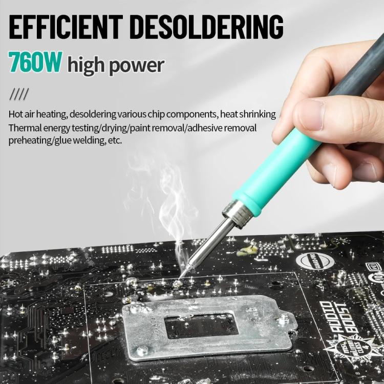 SUGON 212 2 In 1 Soldering Iron Dual Display Cell Phone Repair Hot Air Constant Temperature Soldering Station Combination Set